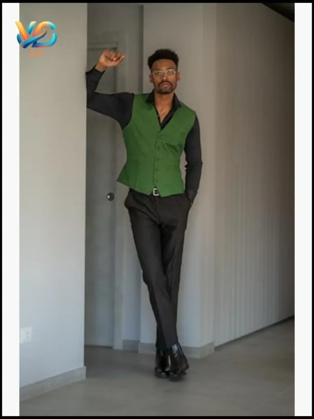 Slim Fit Suit Vest, Linen-Look Polyester, Modern Waistcoat for Business Wedding